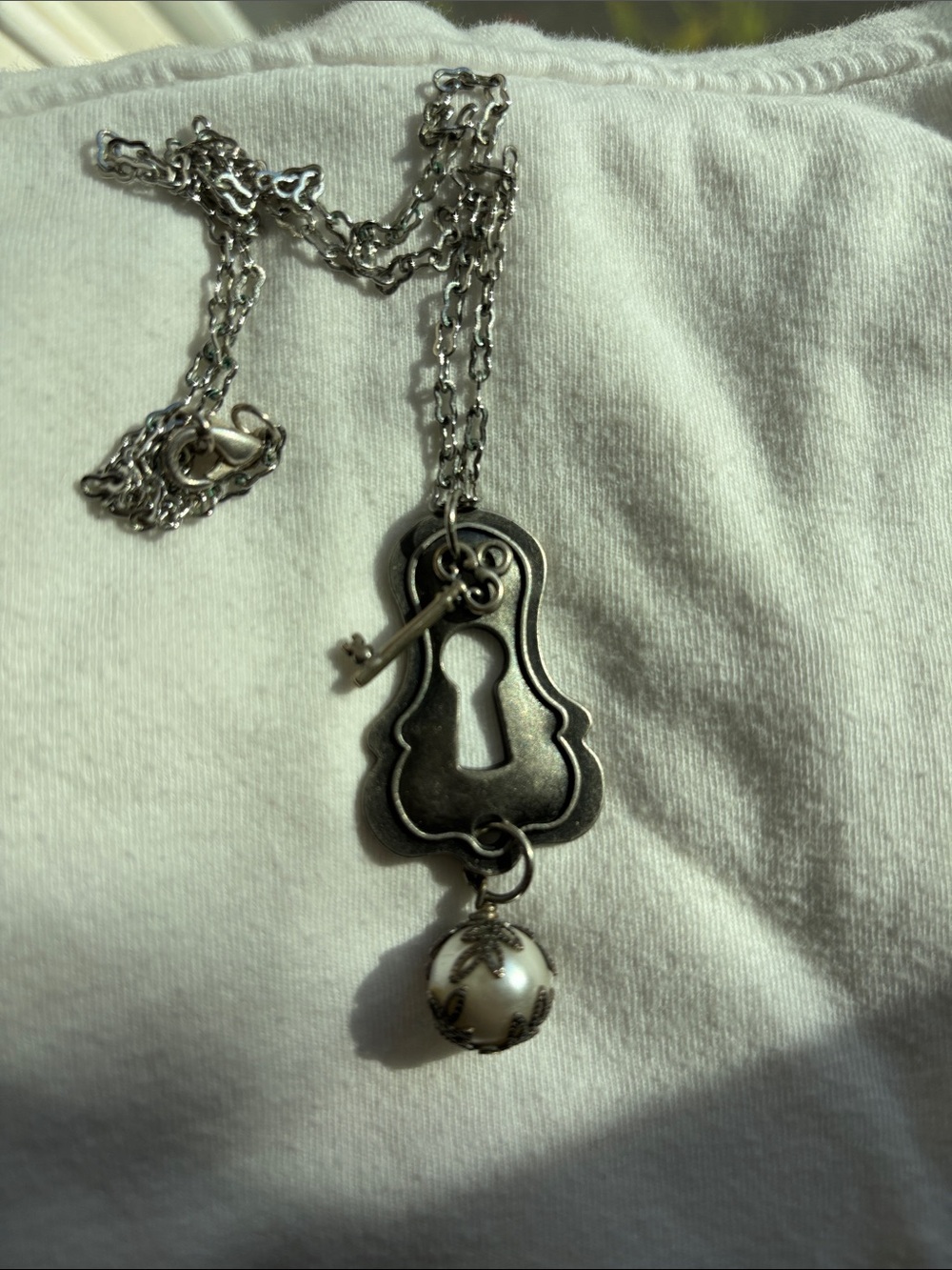 Unique key and lock necklace